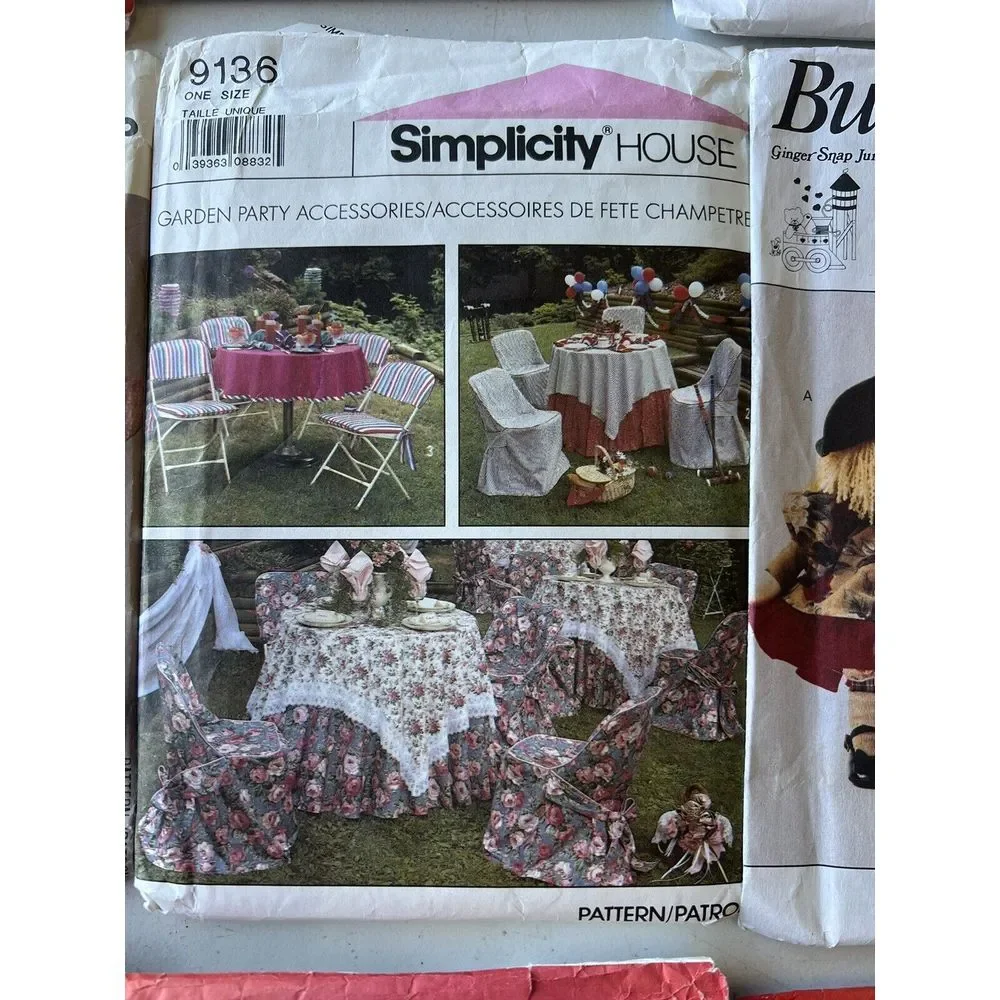 Lot Of Vintage Craft Patterns‎ Simplicity Vogue Butterick McCall
